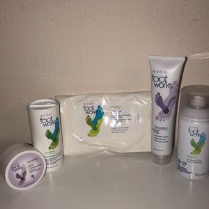 NEVER BEEN USED!!! Avon Footworks Products